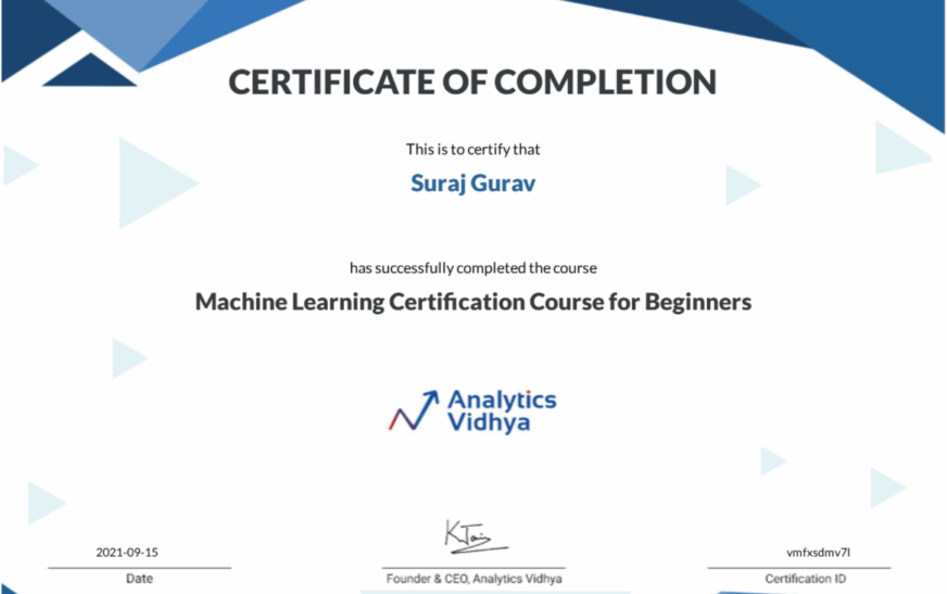 Exploring the World of Machine Learning Certification